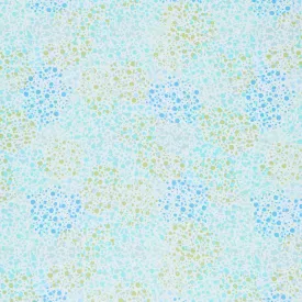 108" Quilt Back - Splatter Dots Mint 108" Wide Backing