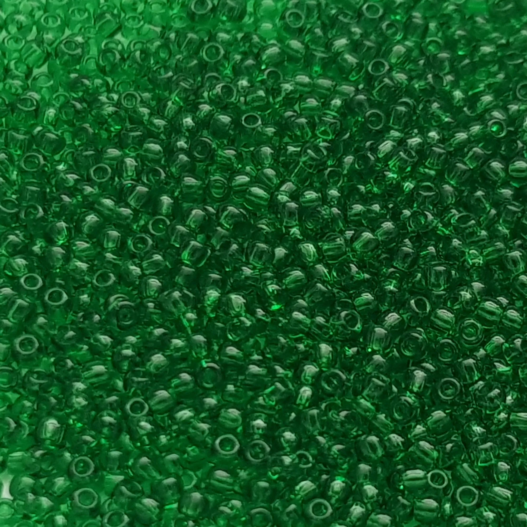 11/0 TR-7B Grass Green Transparent 10g/30g Round Toho Seed Beads | Beading Supply