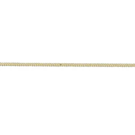 18ct yellow gold Curb link necklace