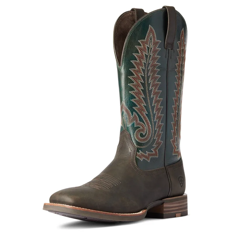 'Ariat' Men's Creston Square Toe - Tan / Sea Grass