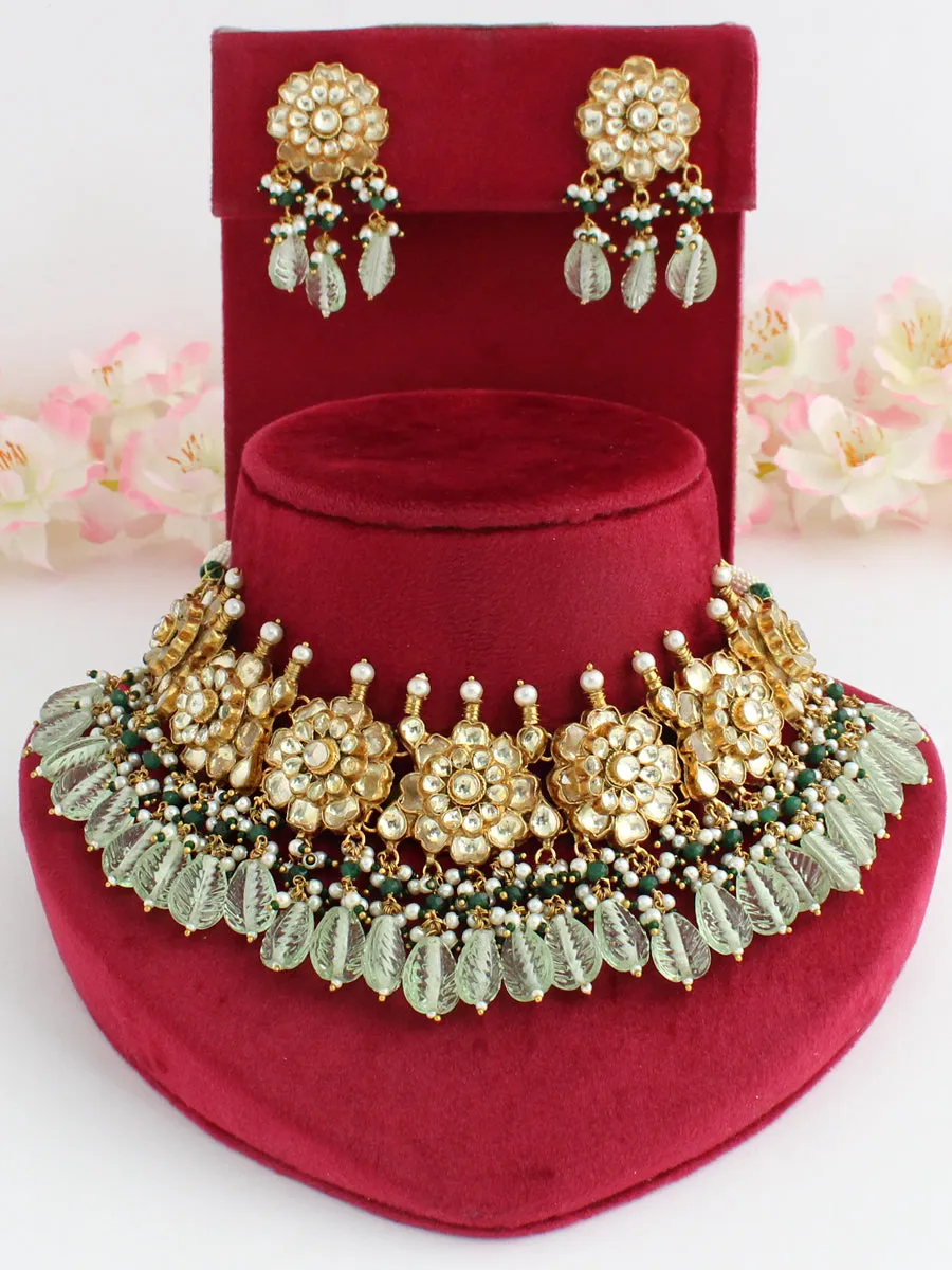 Arushka Bib Necklace Set