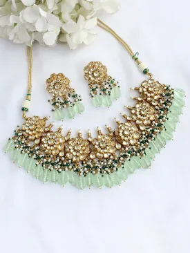 Arushka Bib Necklace Set