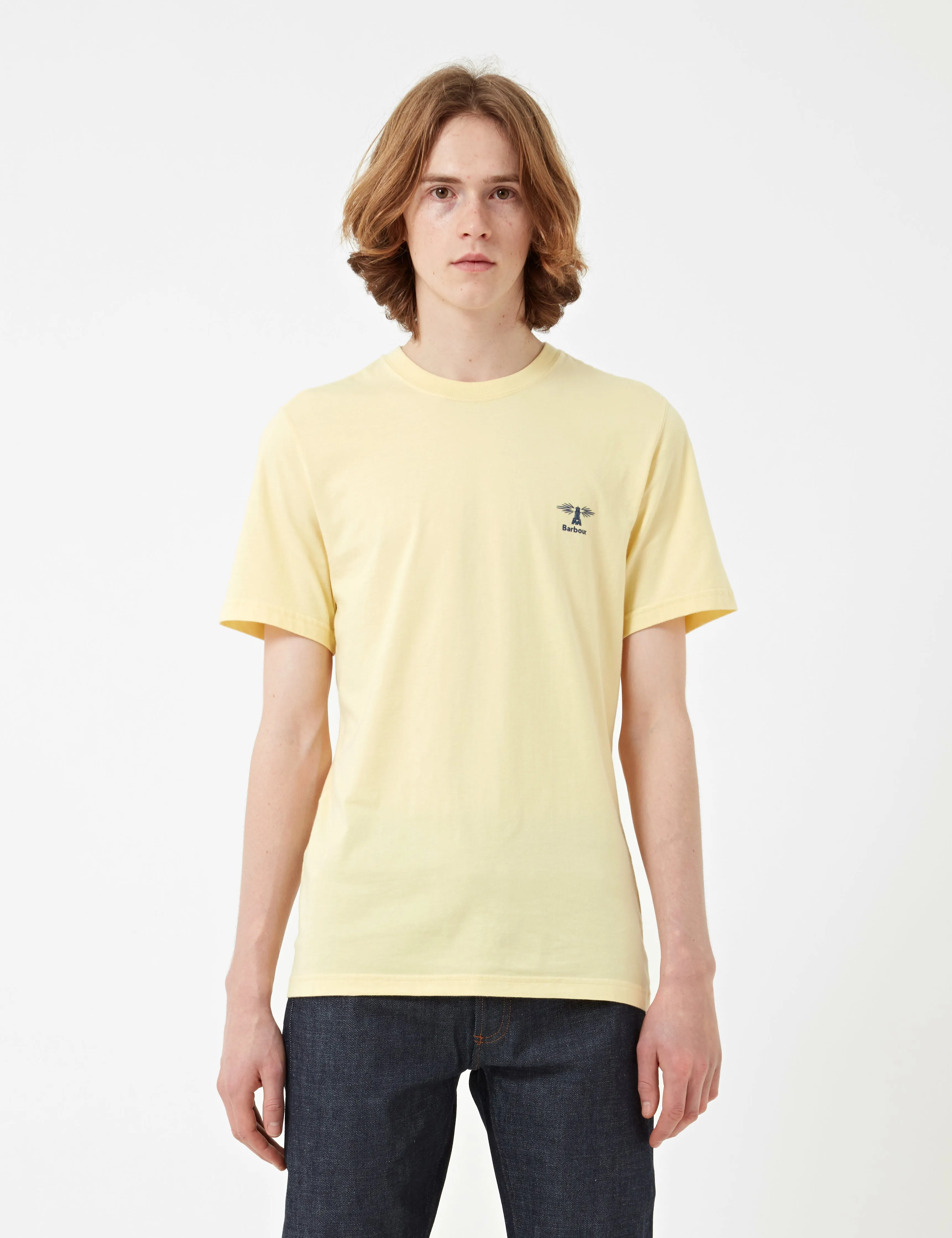 Barbour Standards T-Shirt - Lemon Yellow