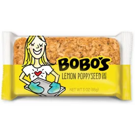 BOBO'S OAT BAR LMN POPPY