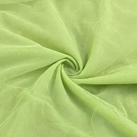 Classic Pear Green Solid Net Fabric