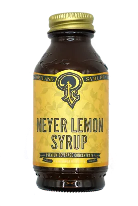 Clearance: Meyer Lemon Syrup 3.4oz - cocktail / mocktail beverage mixer