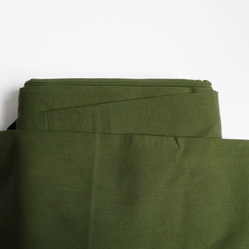 Cloud9 Organic Fabric : Cirrus Solids - Olive