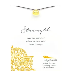 Color Power Necklace - Yellow