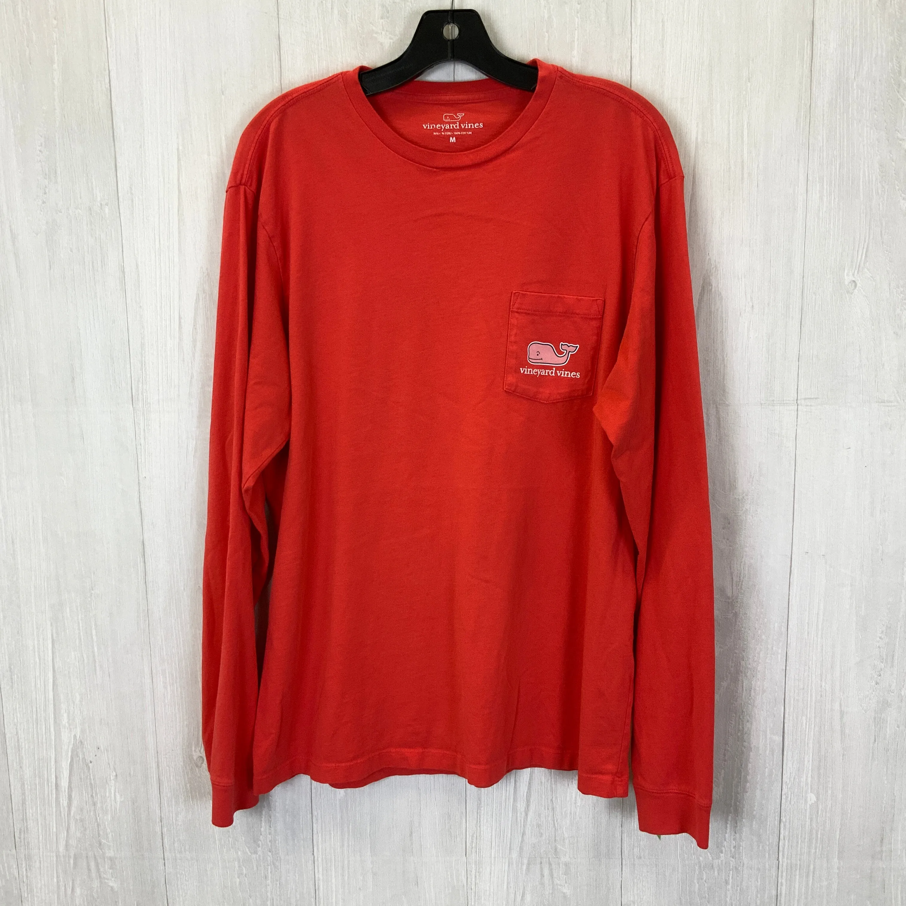 Coral Top Long Sleeve Basic Vineyard Vines, Size M