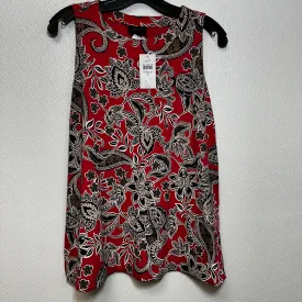 Coral Top Sleeveless J Jill, Size S