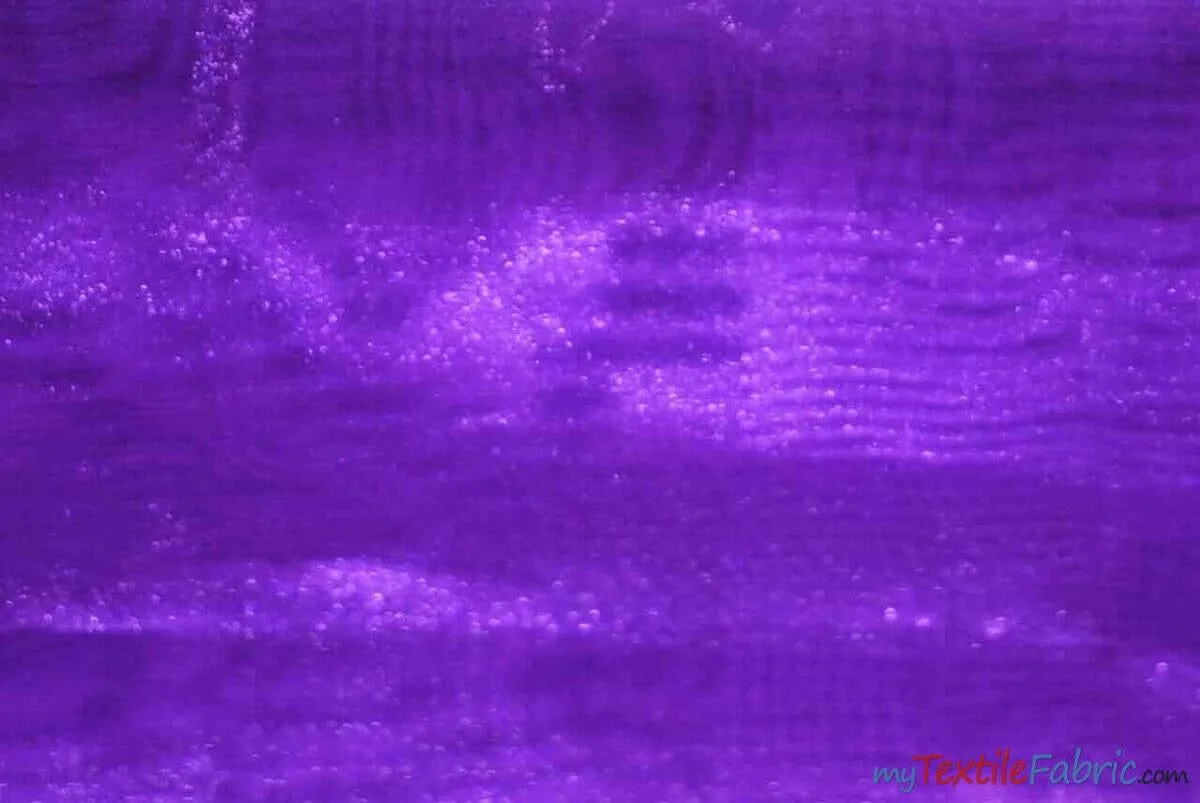 Crystal Organza Fabric | Sparkle Sheer Organza | 60" Wide | Wholesale Bolt | Multiple Colors |