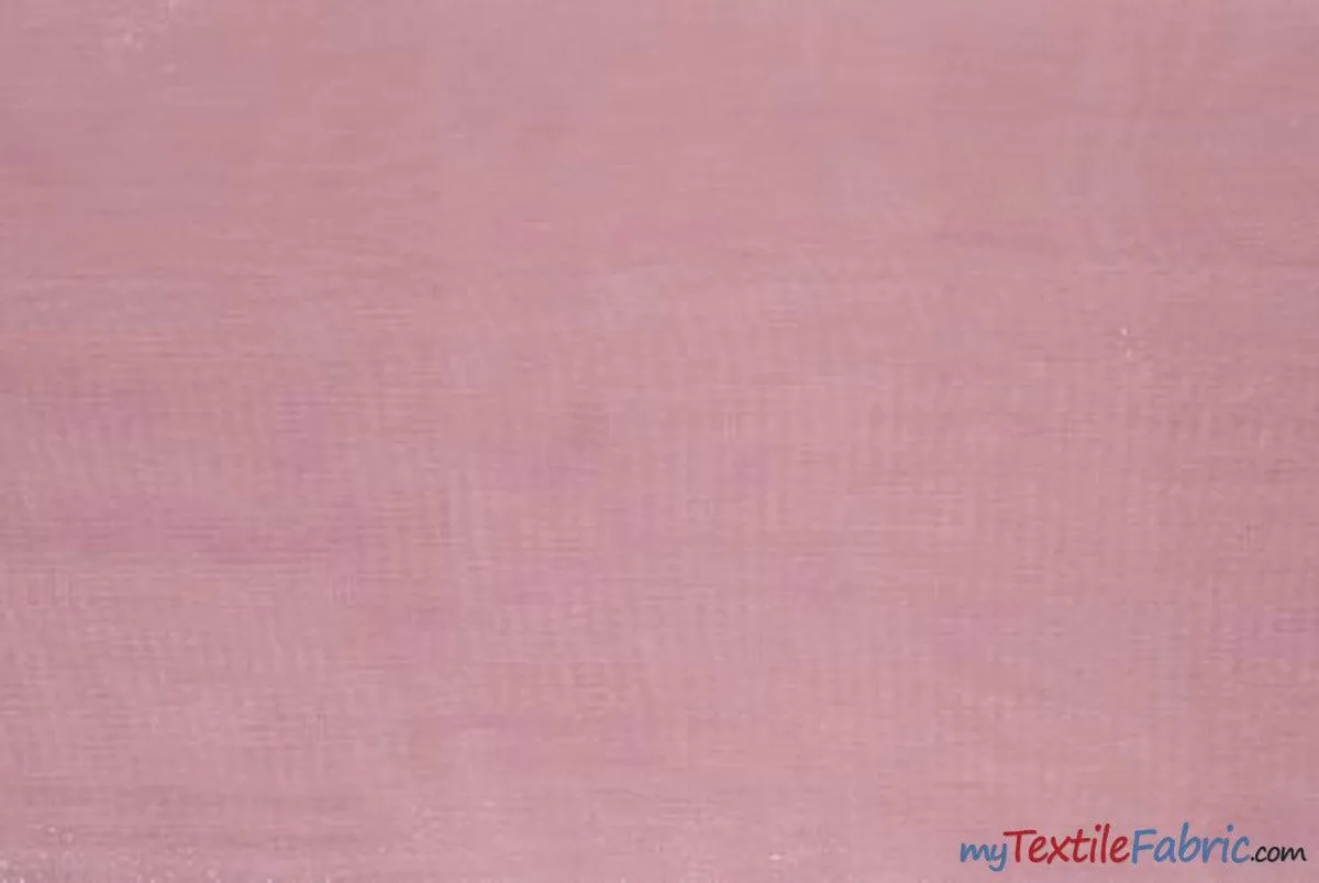 Crystal Organza Fabric | Sparkle Sheer Organza | 60" Wide | Wholesale Bolt | Multiple Colors |