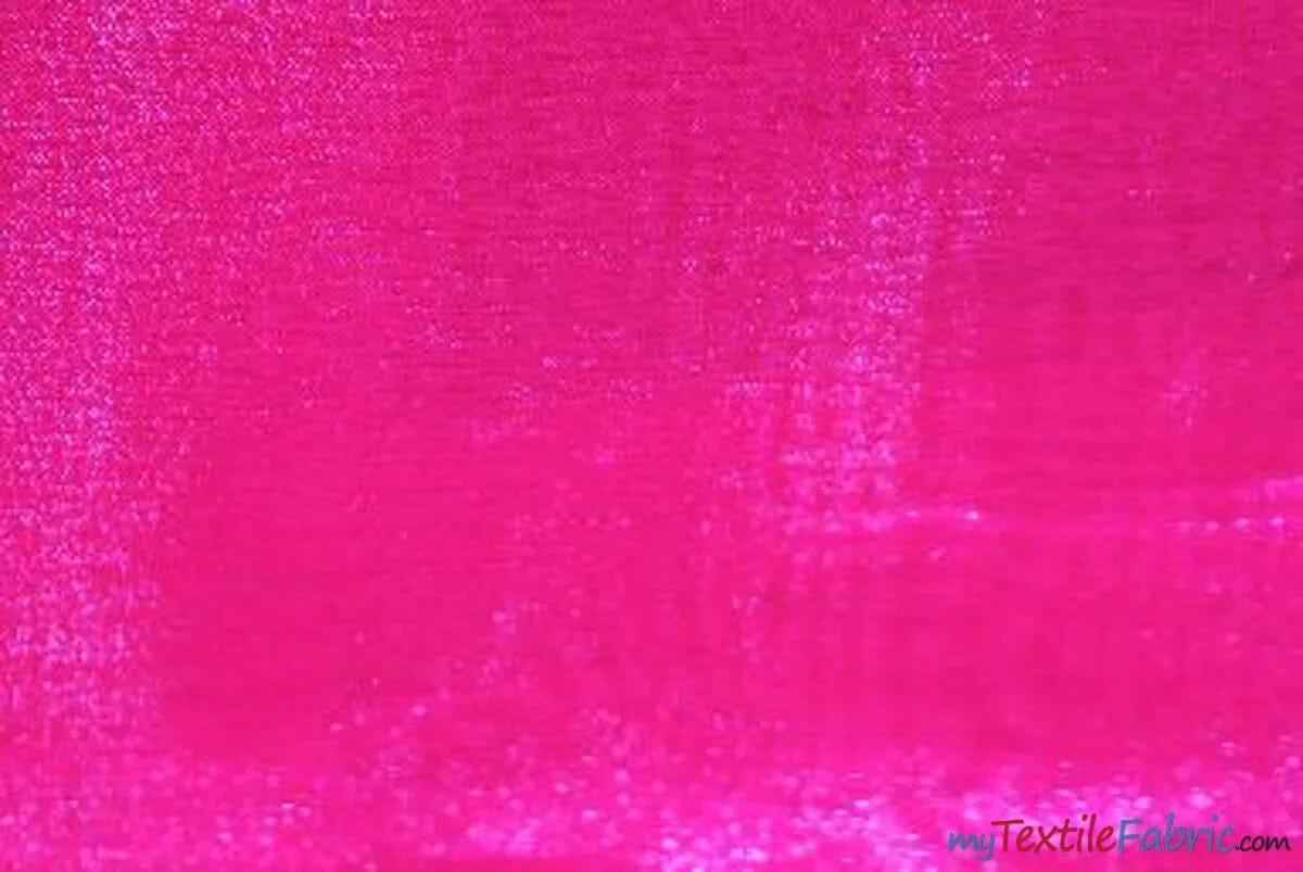 Crystal Organza Fabric | Sparkle Sheer Organza | 60" Wide | Wholesale Bolt | Multiple Colors |