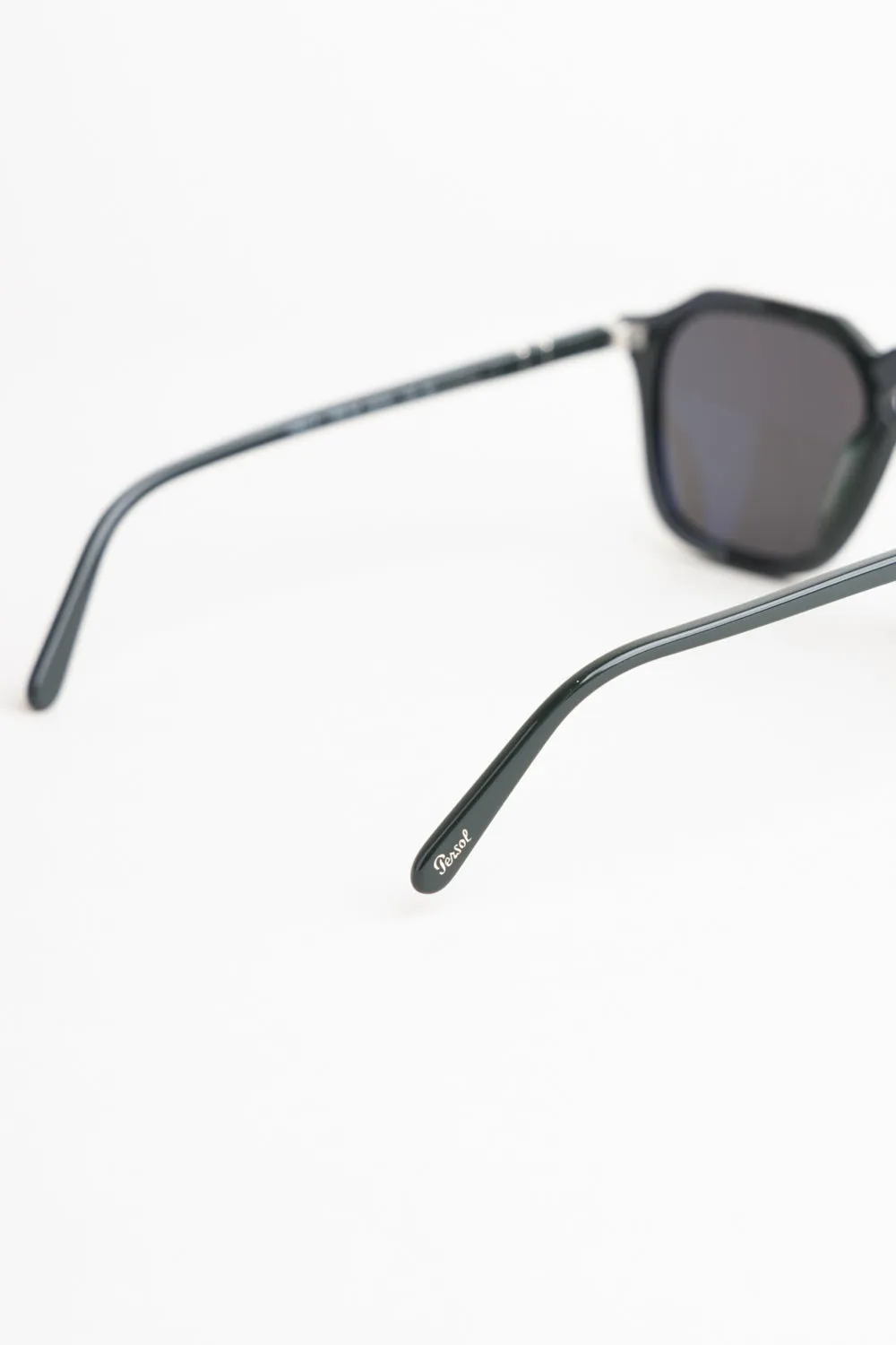 Dark Green Polarized Square Sunglasses