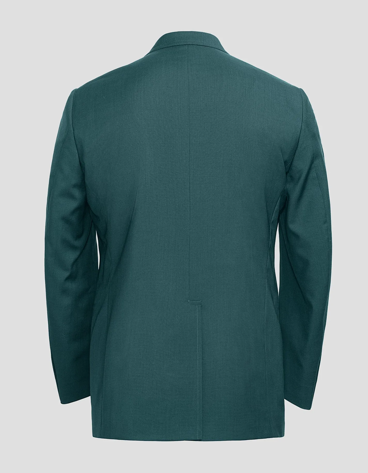 DARK GREEN SOLID BLAZER -  MTO