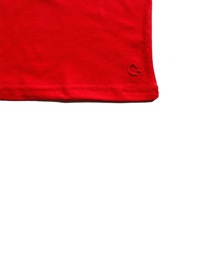 Deck Logo Premium Tee - Red