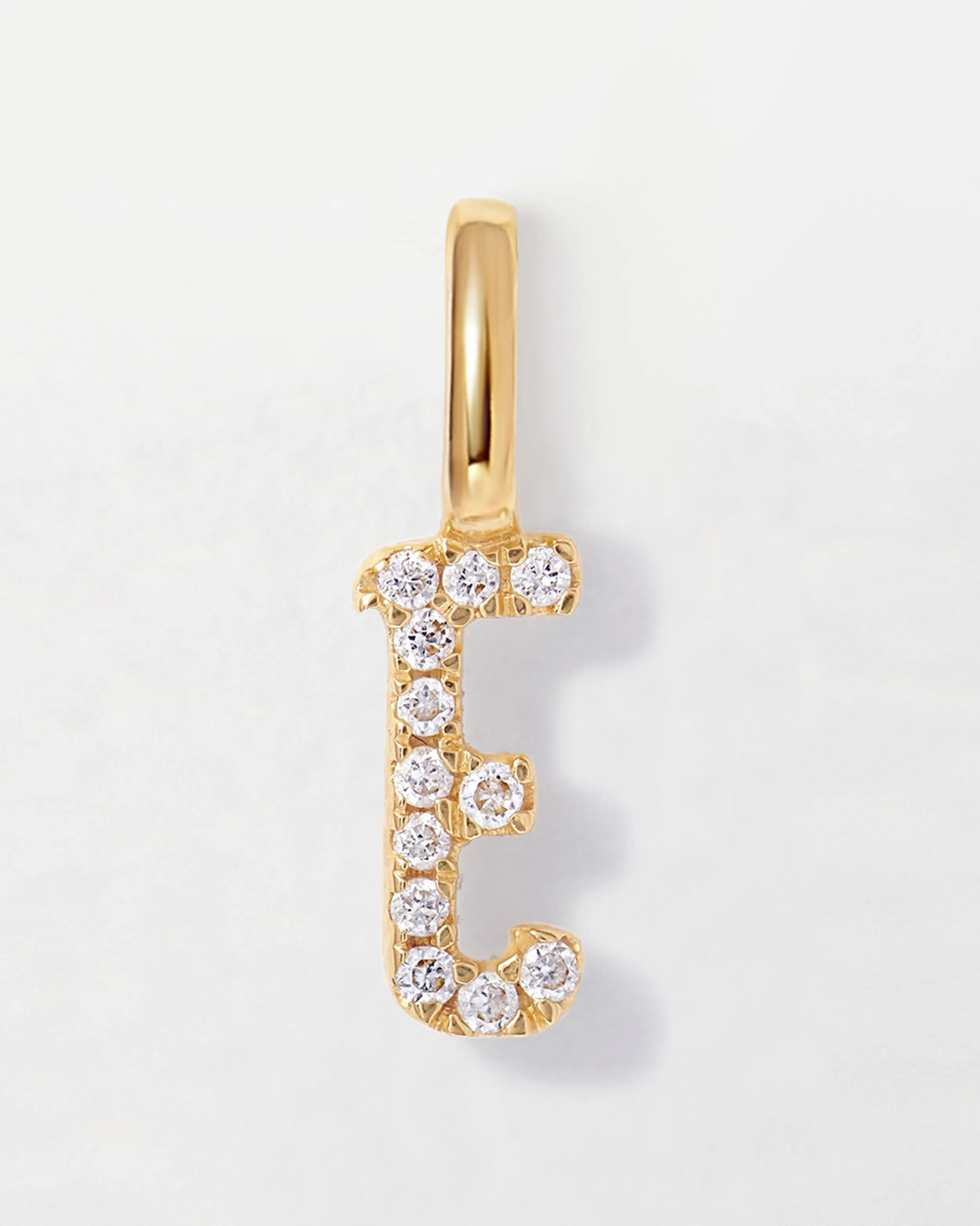 Diamond Initial Pendant