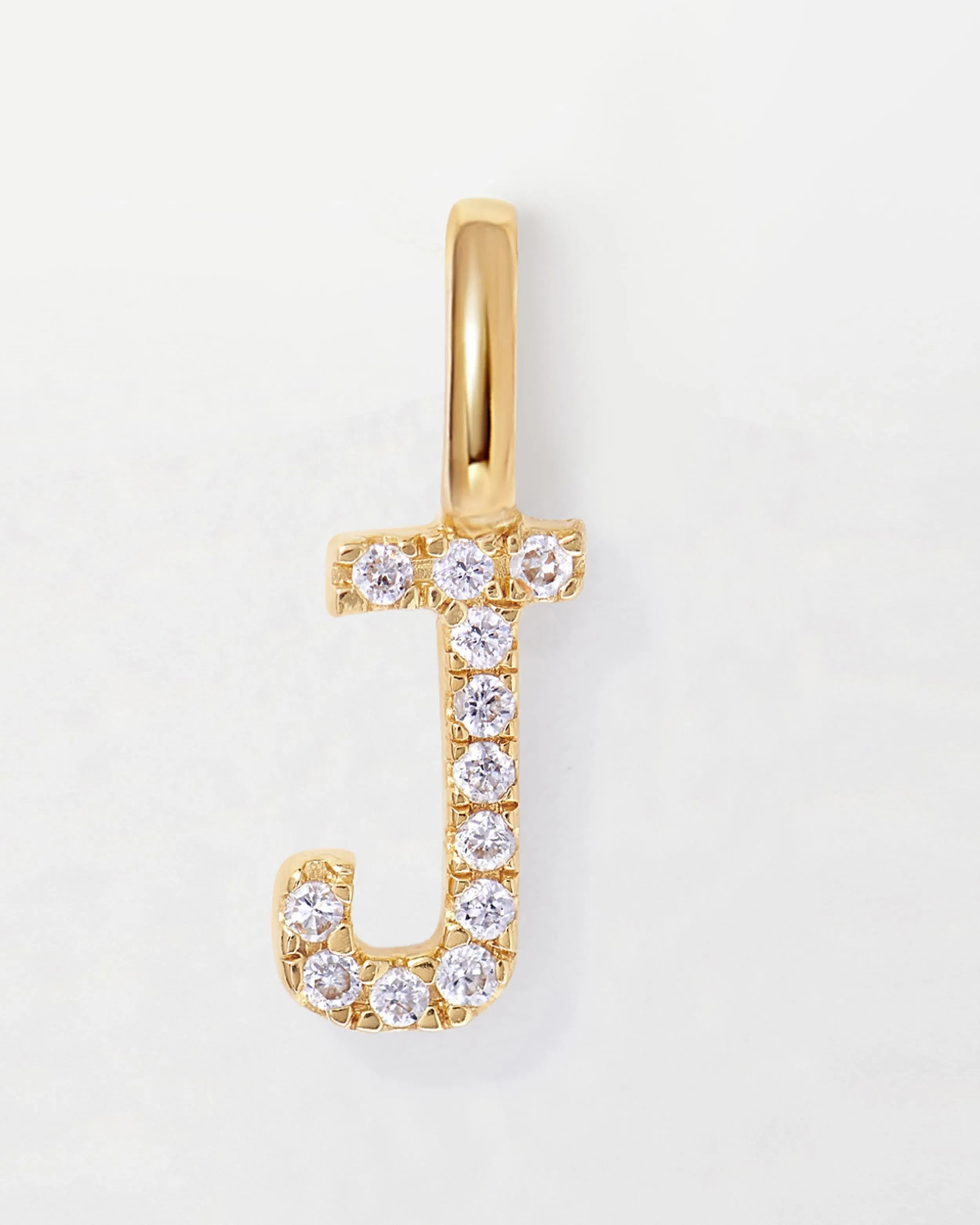 Diamond Initial Pendant