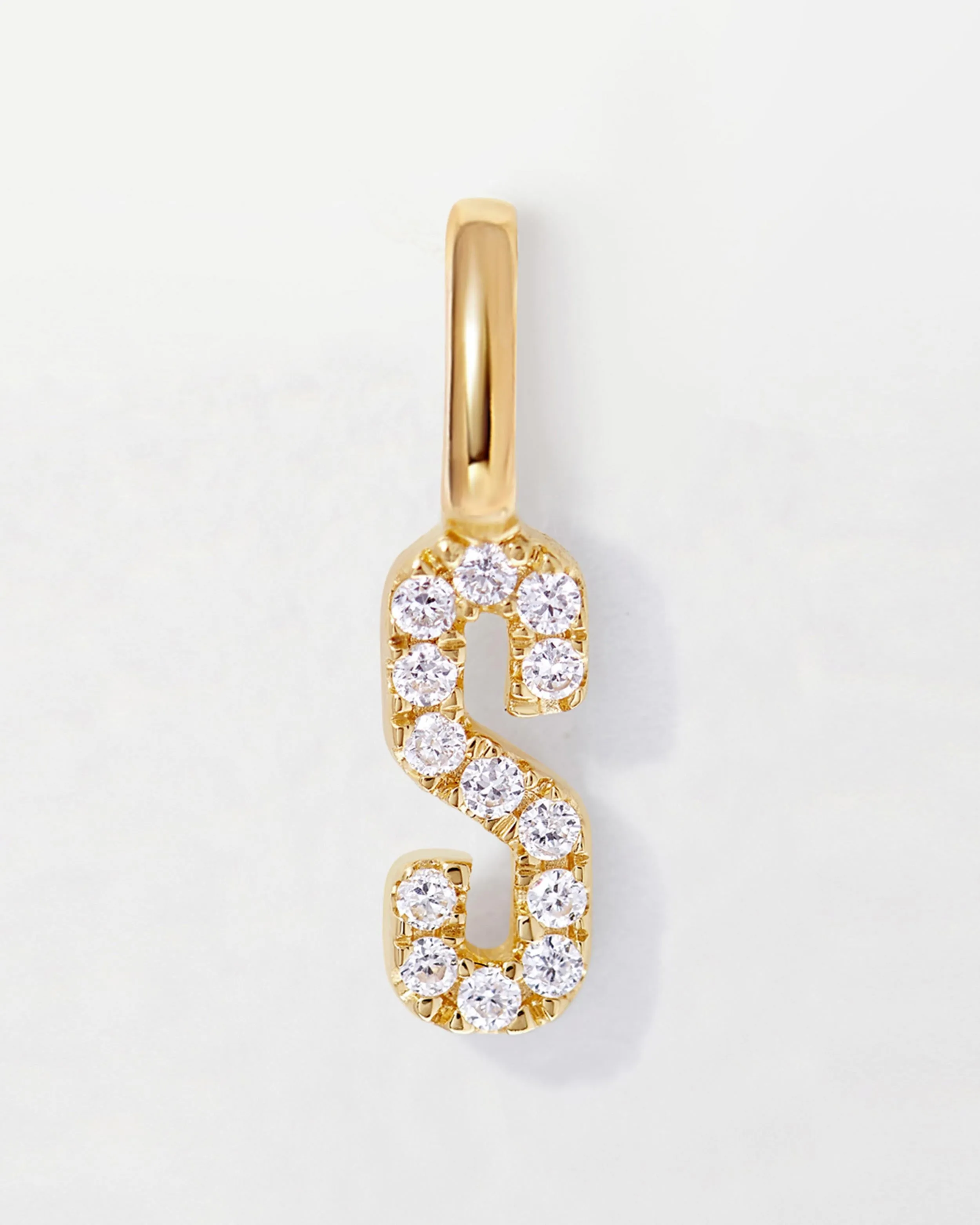 Diamond Initial Pendant