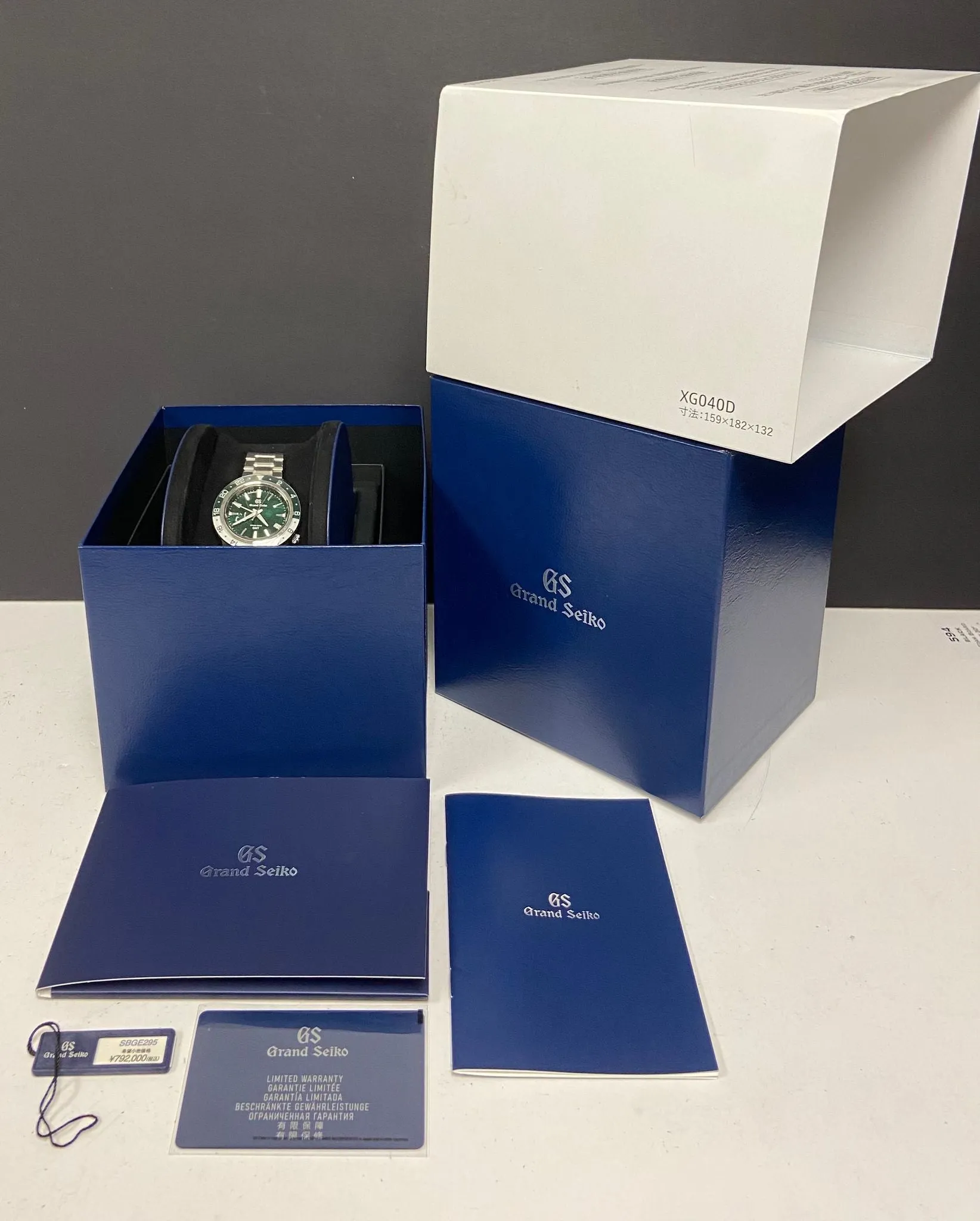 Grand Seiko Sport Collection Hotaka SBGE295 Green Dial Spring Drive Men's Watch