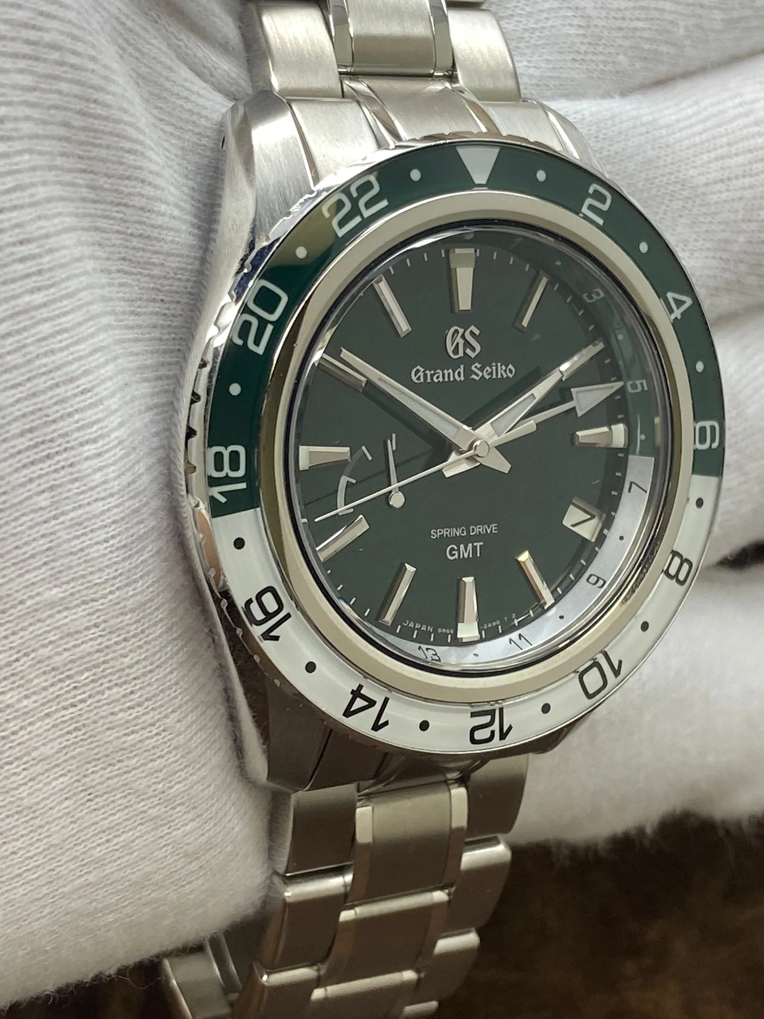 Grand Seiko Sport Collection Hotaka SBGE295 Green Dial Spring Drive Men's Watch