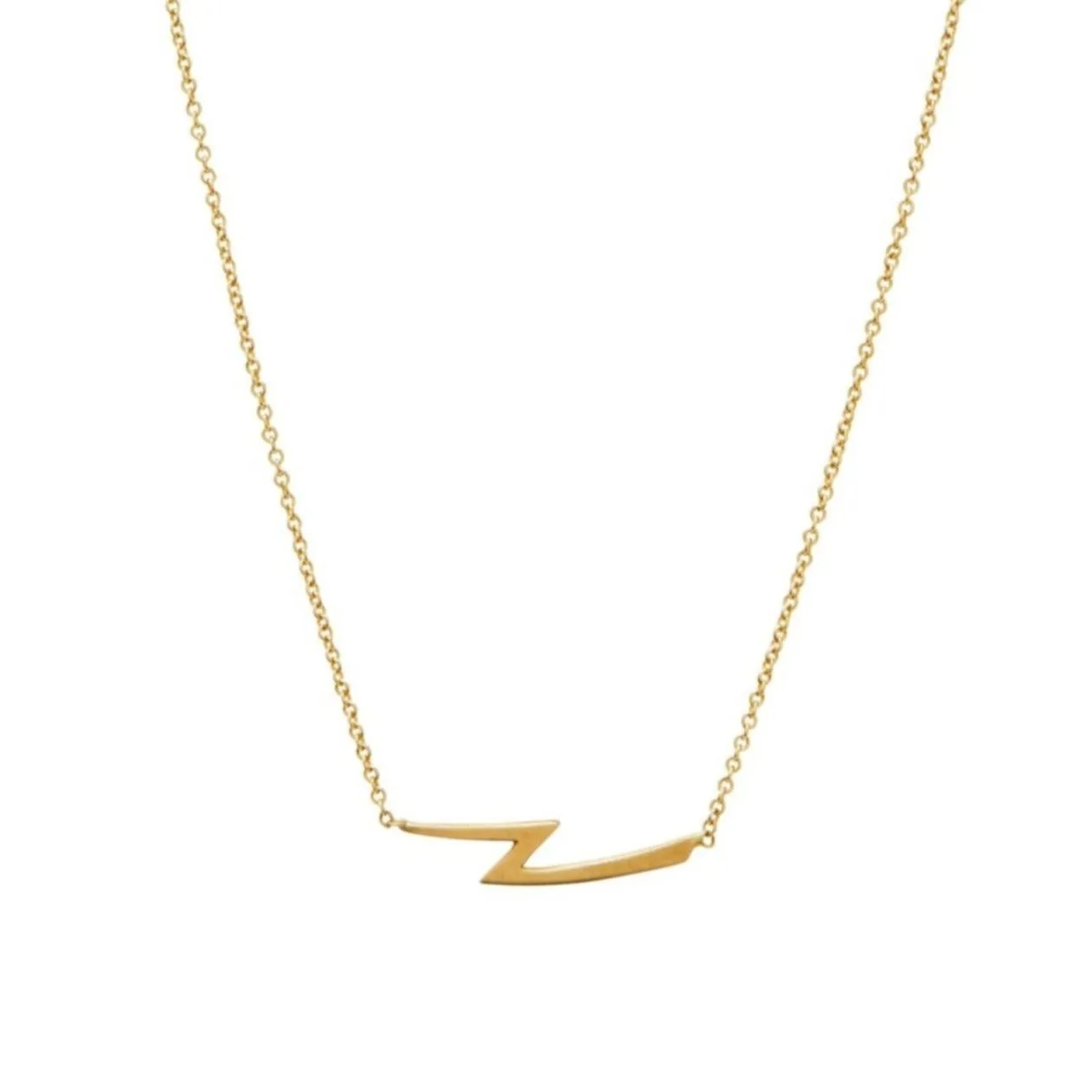 <!--NK1005-->petite lightning bolt necklace