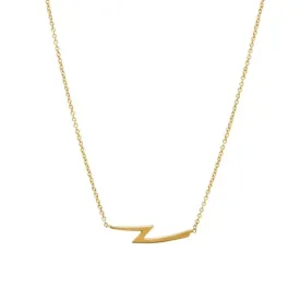 <!--NK1005-->petite lightning bolt necklace