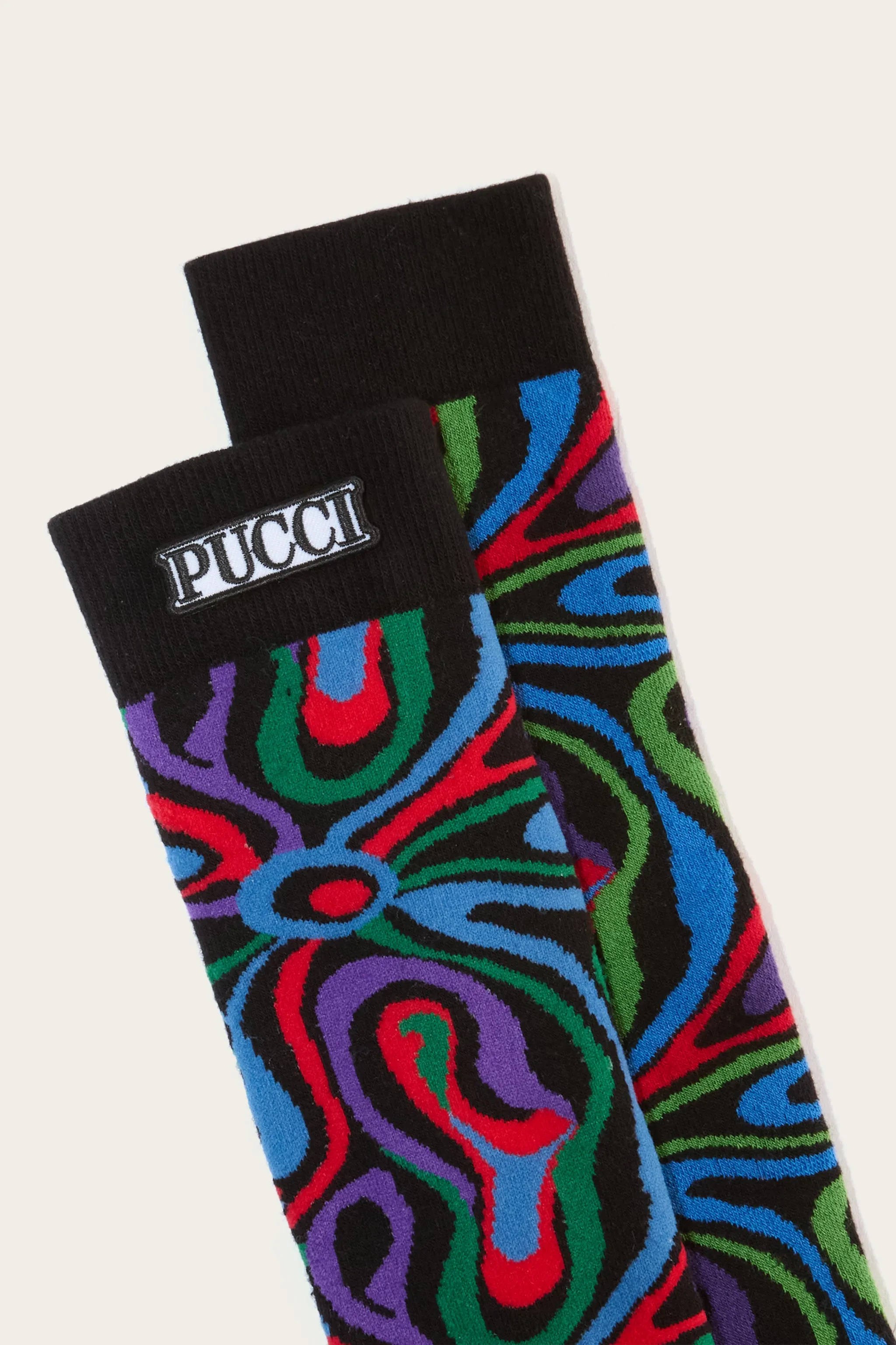 Marmo-Jacquard Socks