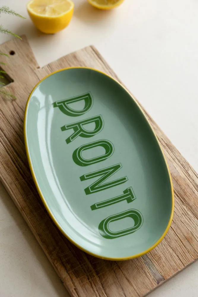 Mint Green Pronto Plate