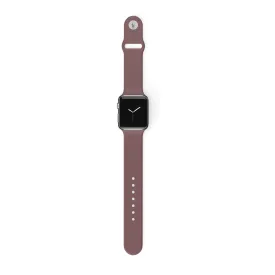 NAKD Apple Watch Strap - Red Wine