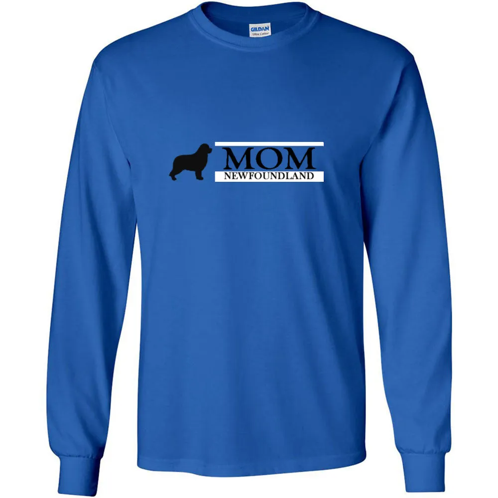 Newfoundland Mom Black Unisex Ultra Cotton Long Sleeve T-Shirt