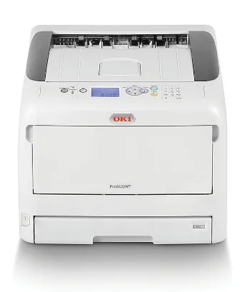 OKI Pro8432 WT White Toner Printer CMYW