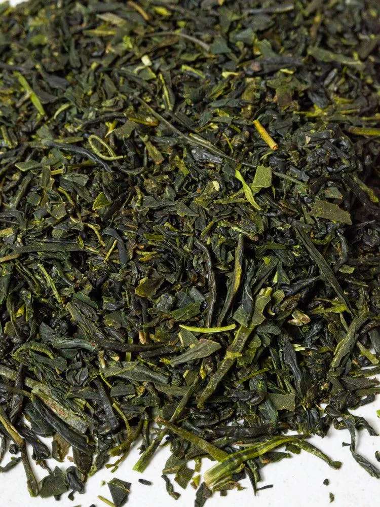 Organic Kirishima Loose Leaf Green Tea - Bulk, 250g