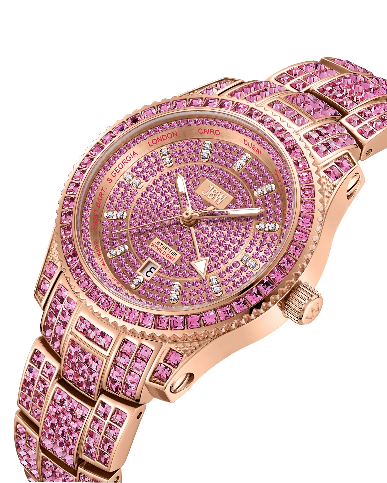 RESERVE Jet Setter GMT Pink Gold | R6393E