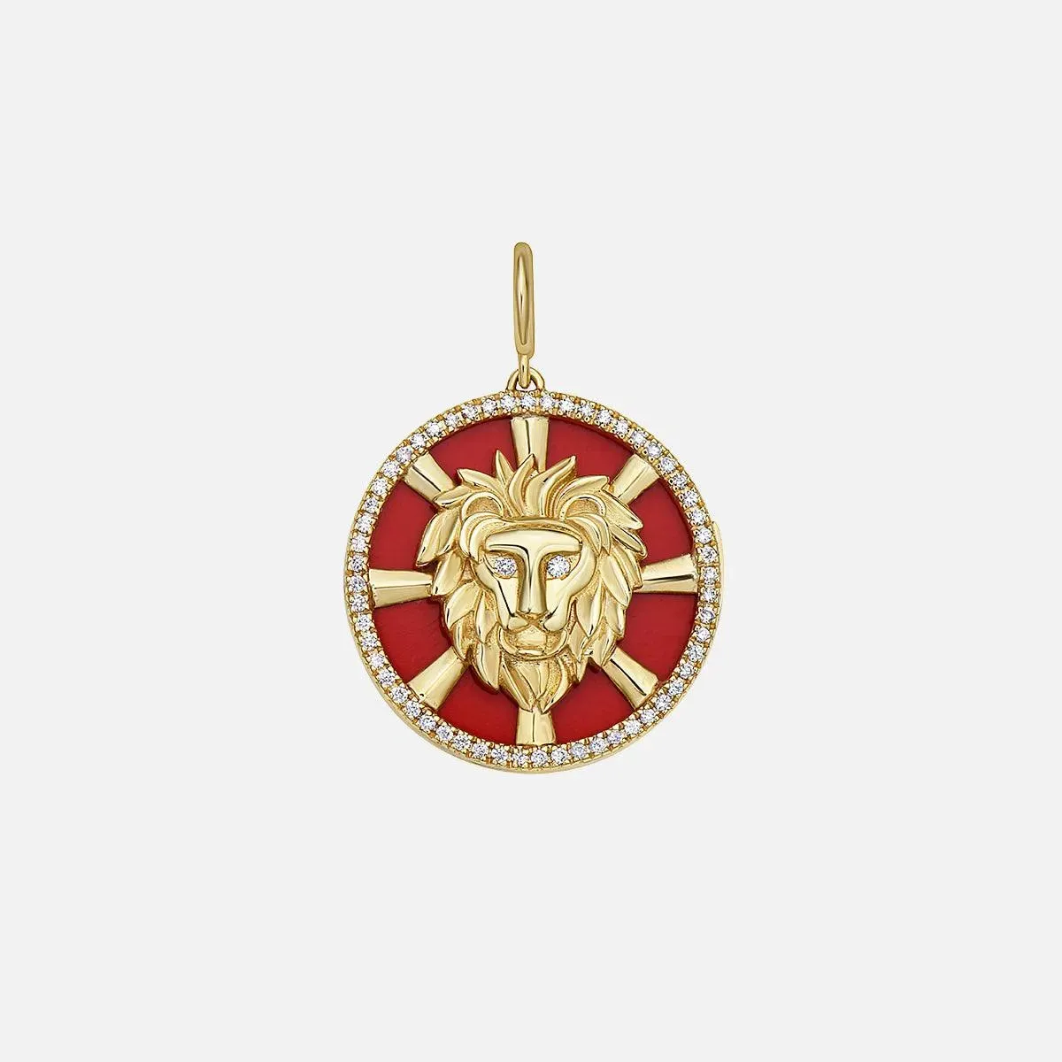 Seasons Lion Interchangeable Gemstone Charm