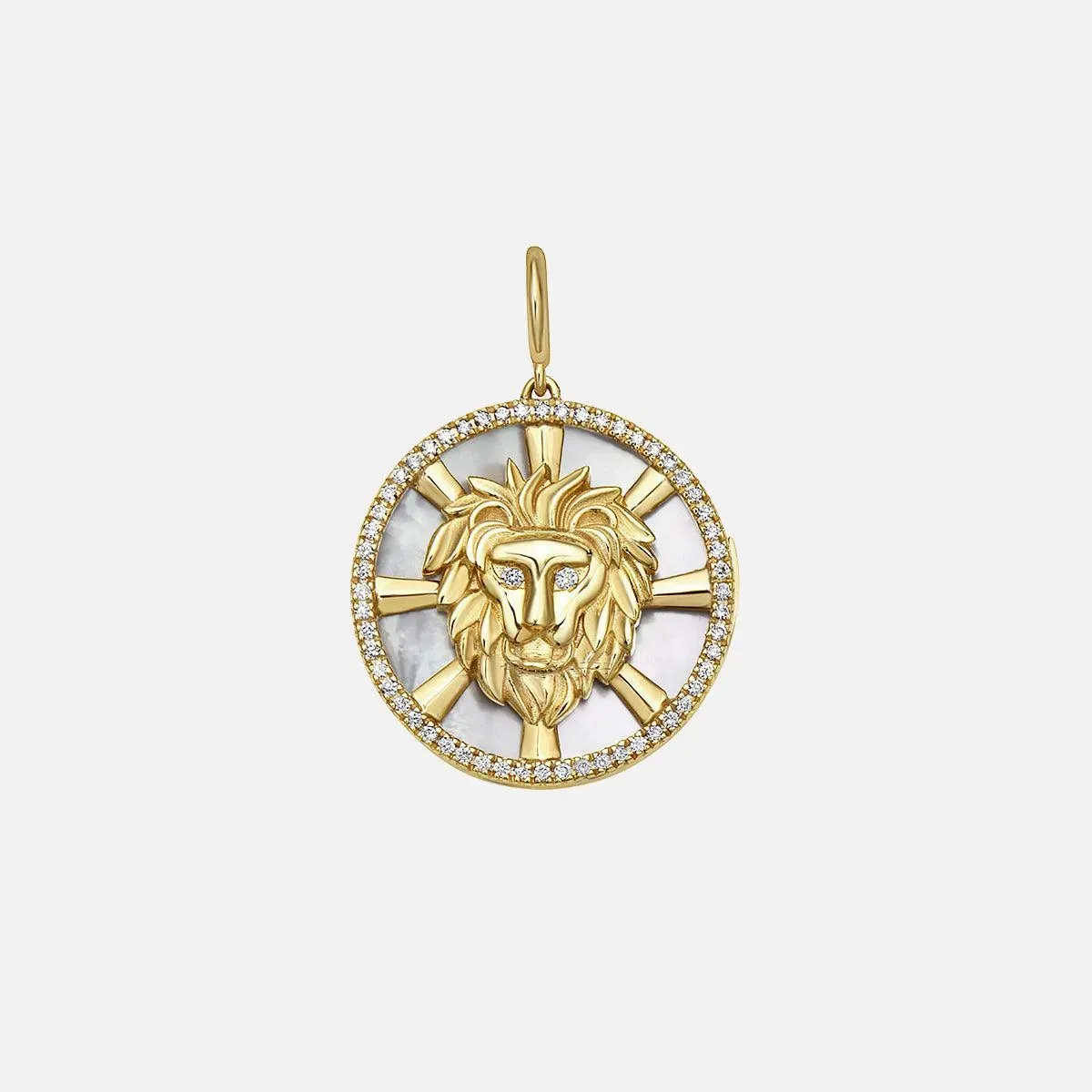 Seasons Lion Interchangeable Gemstone Charm