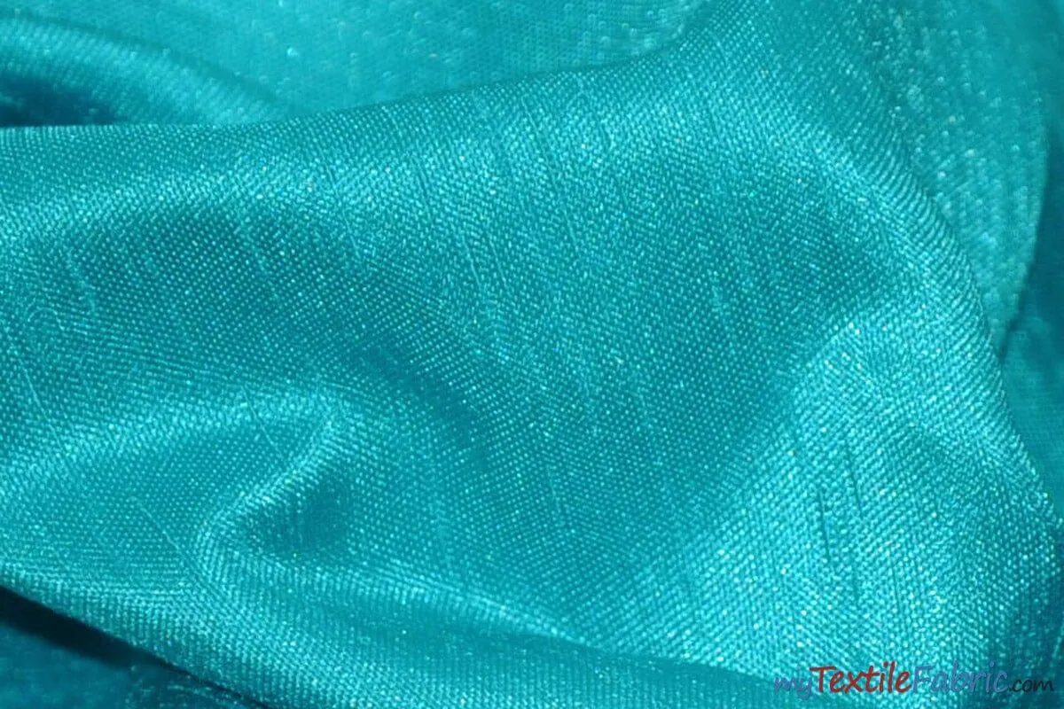 Shantung Satin Fabric - Satin Dupioni Silk Fabric - 60&#34; Wide - Multiple Colors - Sample Swatch