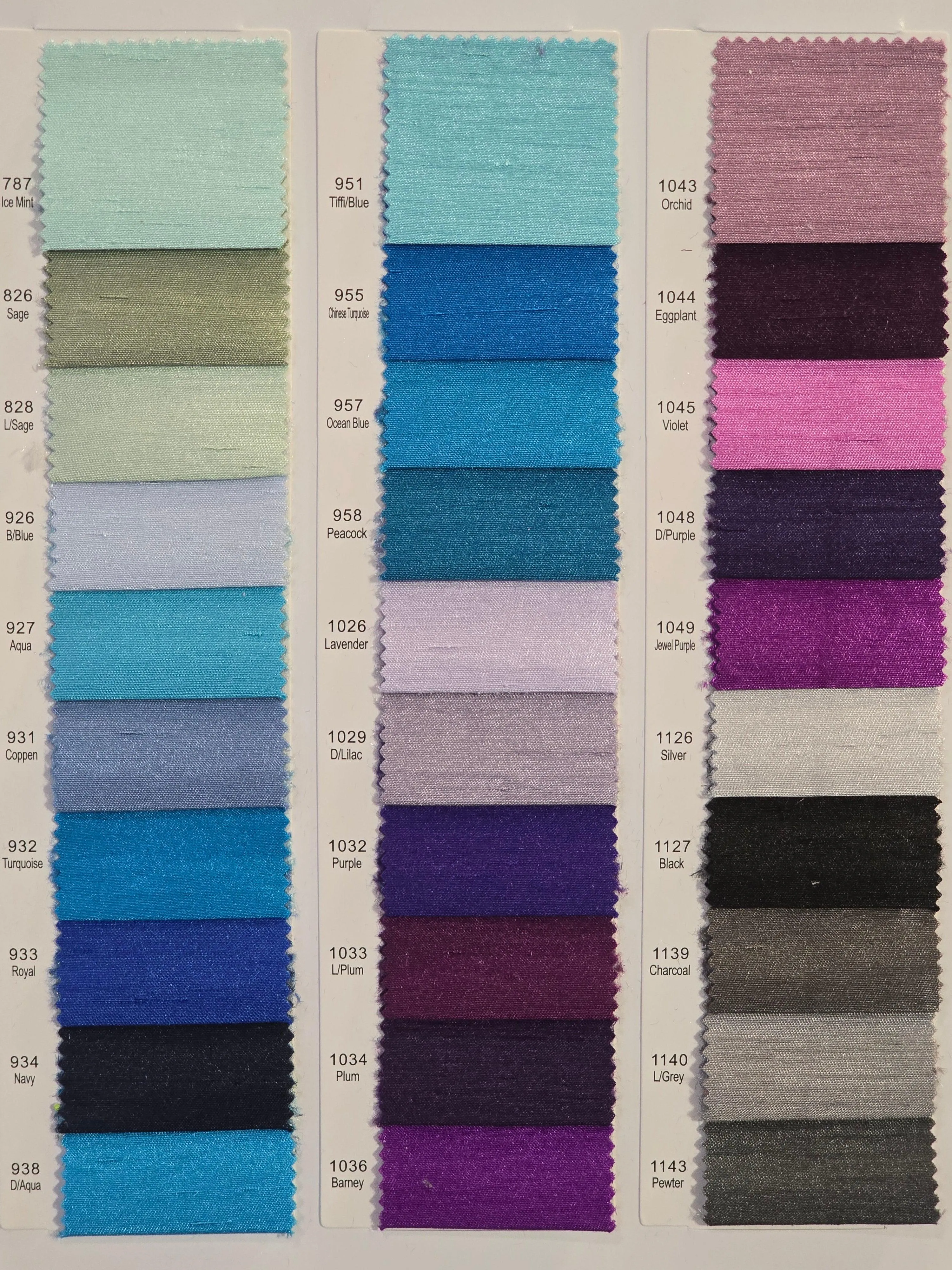 Shantung Satin Fabric - Satin Dupioni Silk Fabric - 60&#34; Wide - Multiple Colors - Sample Swatch