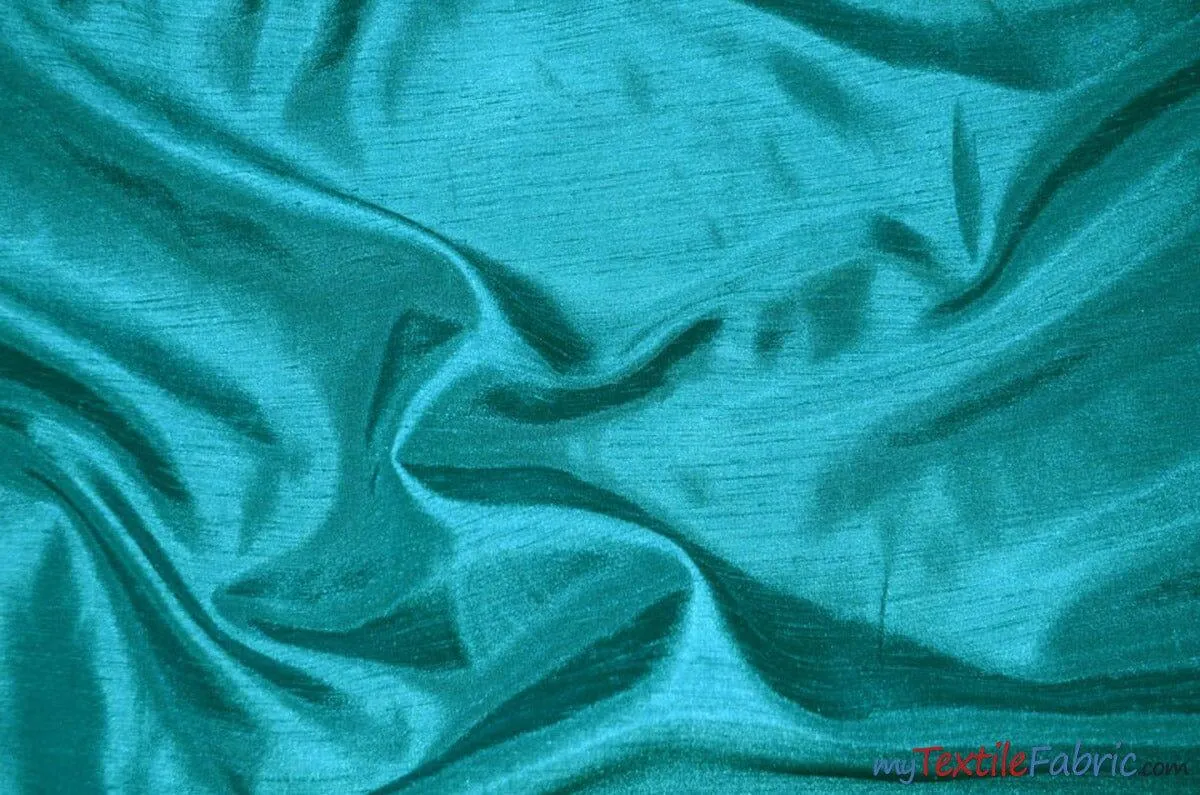 Shantung Satin Fabric - Satin Dupioni Silk Fabric - 60&#34; Wide - Multiple Colors - Sample Swatch