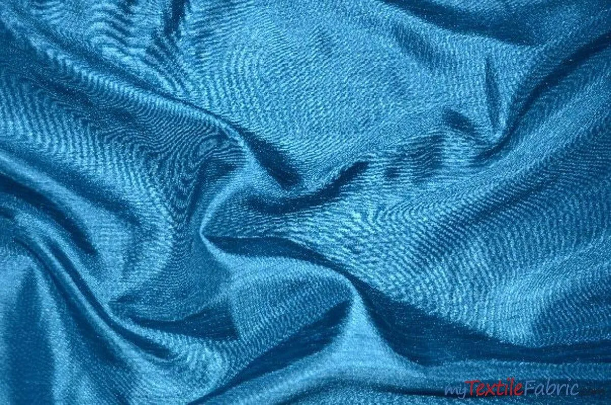 Shantung Satin Fabric - Satin Dupioni Silk Fabric - 60&#34; Wide - Multiple Colors - Sample Swatch