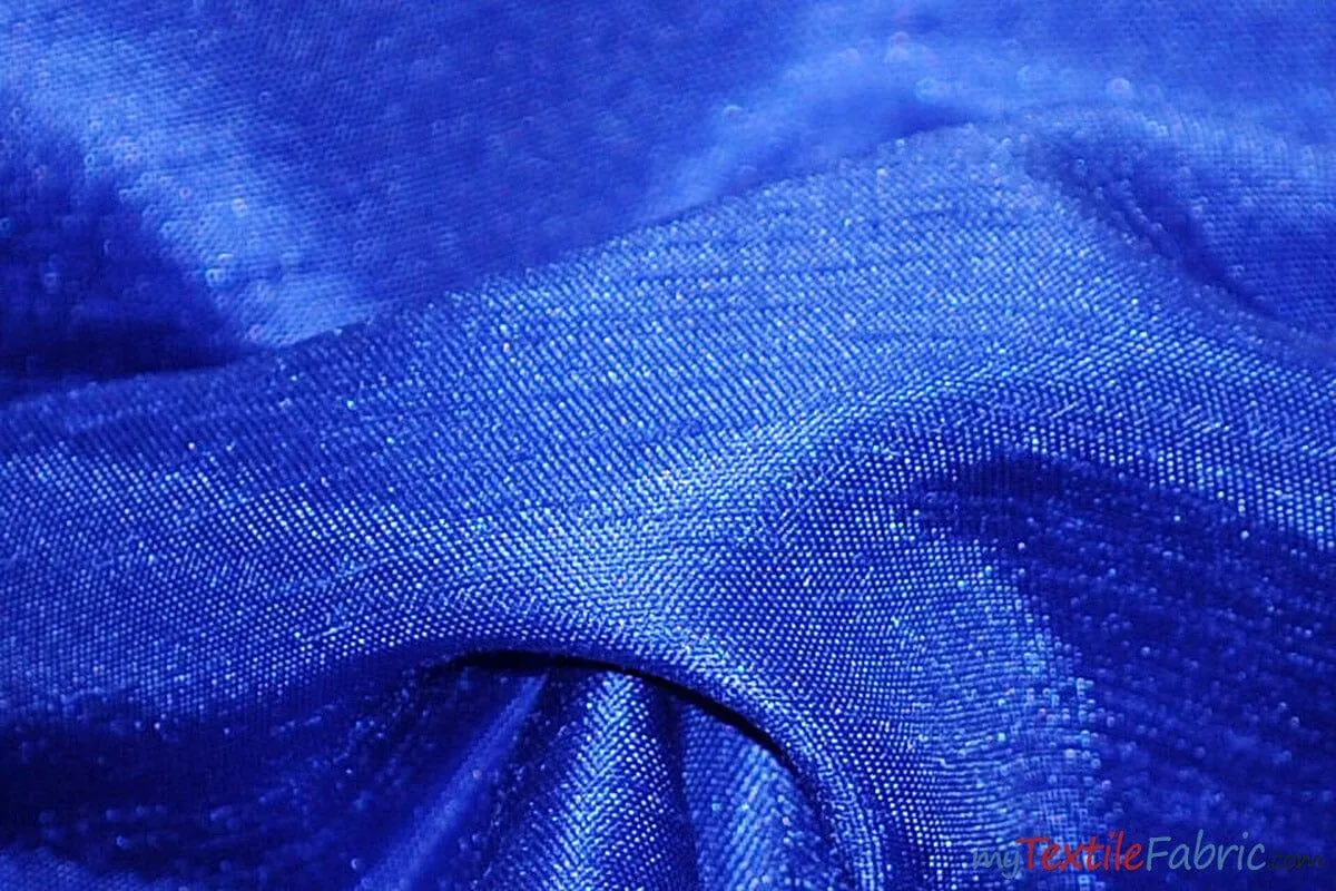 Shantung Satin Fabric | Satin Dupioni Silk Fabric | 60" Wide | Multiple Colors | Continuous Yards |