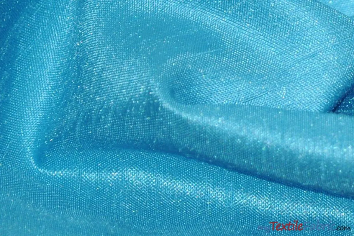 Shantung Satin Fabric | Satin Dupioni Silk Fabric | 60" Wide | Multiple Colors | Continuous Yards |