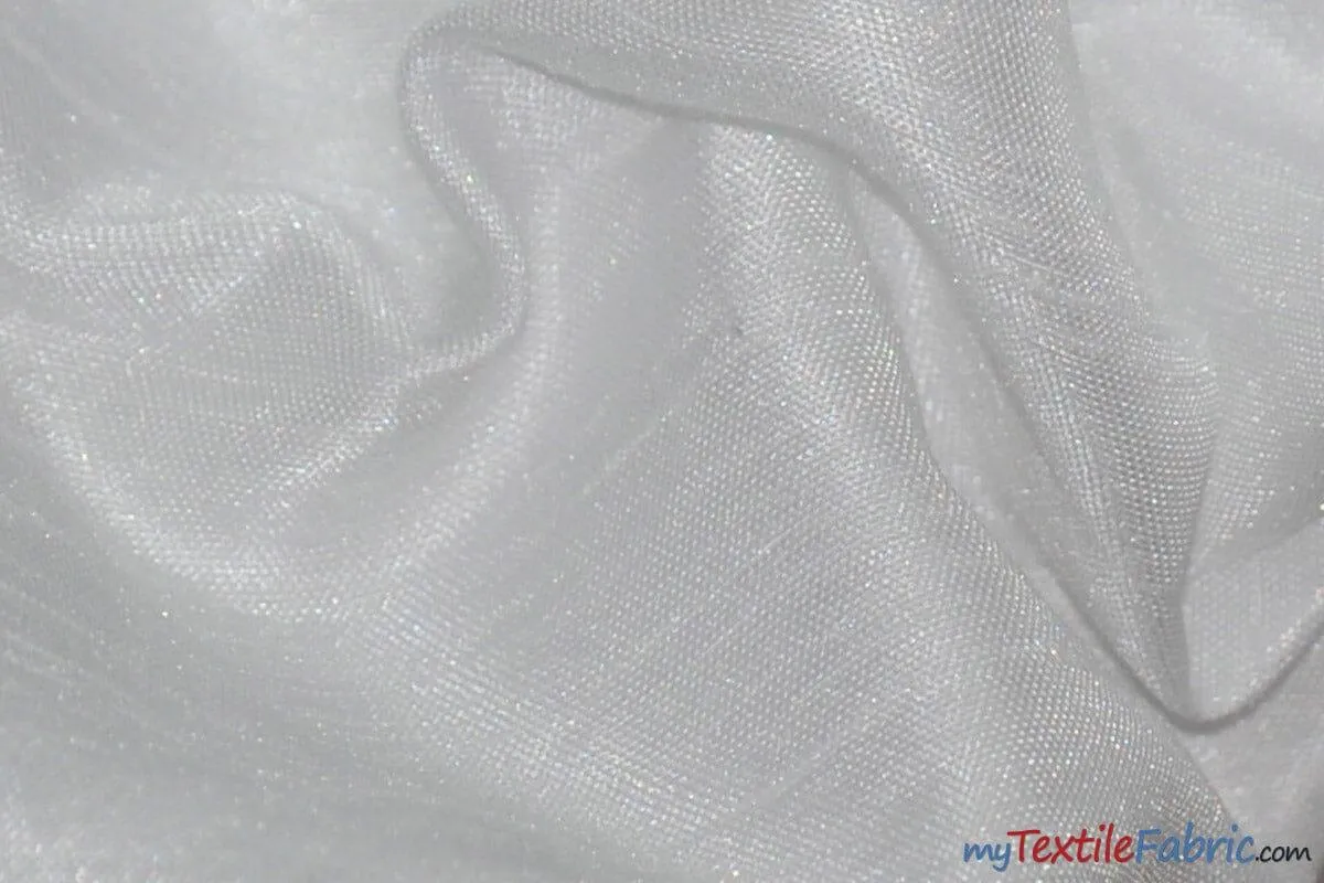 Shantung Satin Fabric | Satin Dupioni Silk Fabric | 60" Wide | Multiple Colors | Continuous Yards |