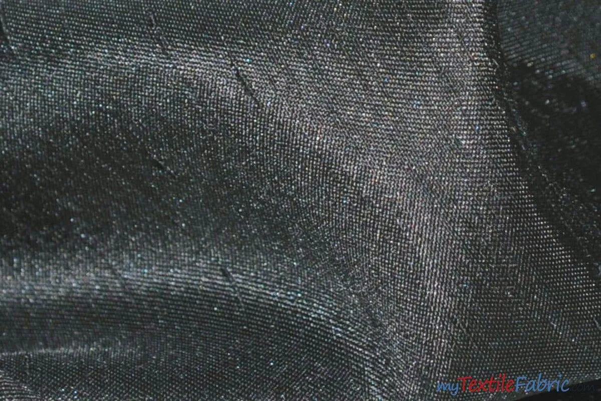 Shantung Satin Fabric | Satin Dupioni Silk Fabric | 60" Wide | Multiple Colors | Continuous Yards |