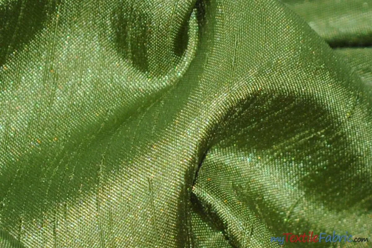 Shantung Satin Fabric | Satin Dupioni Silk Fabric | 60" Wide | Multiple Colors | Continuous Yards |