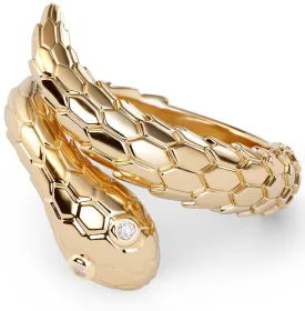 Solid 18K Gold Mamba Ring