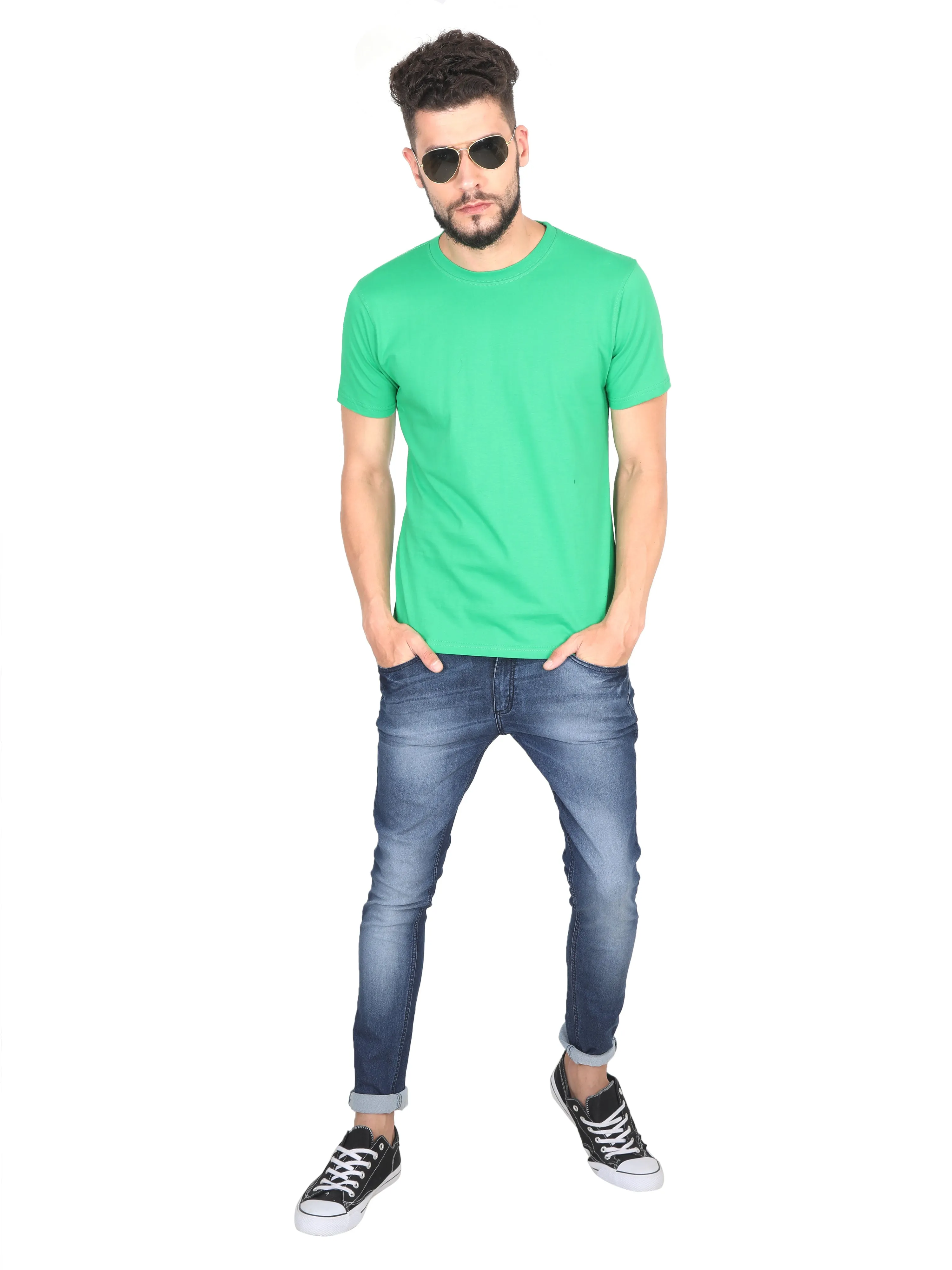 Solids: Flag Green Premium T-shirt