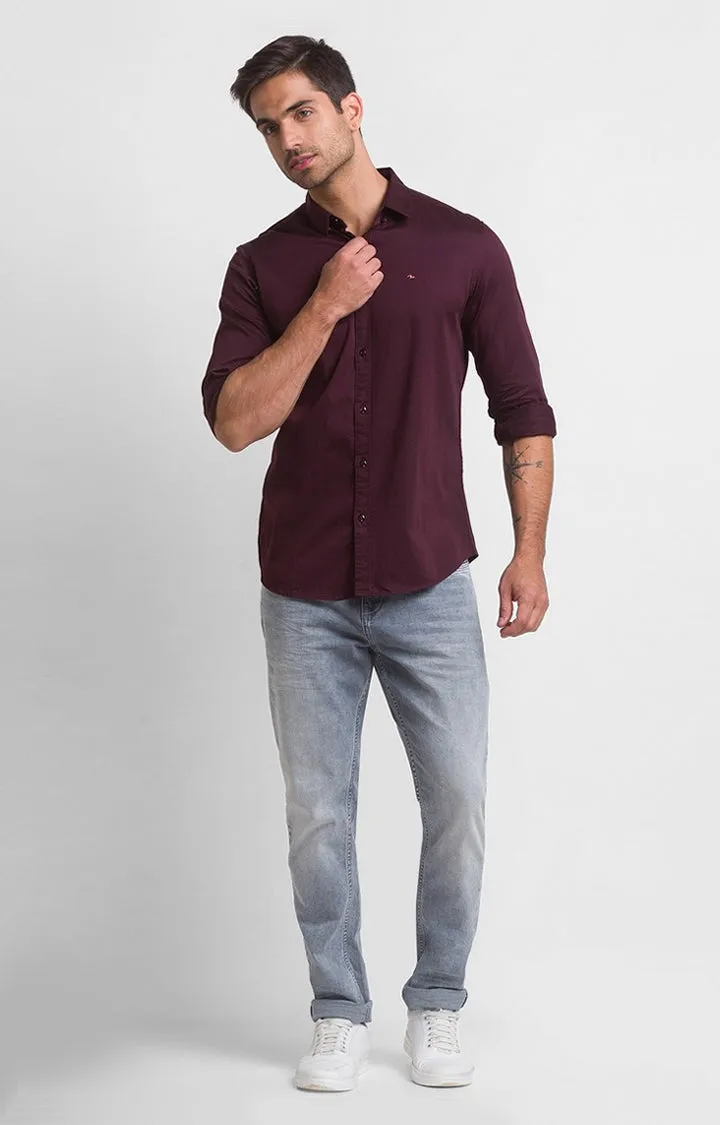 Spykar Slim Fit Cotton Casual Shirt