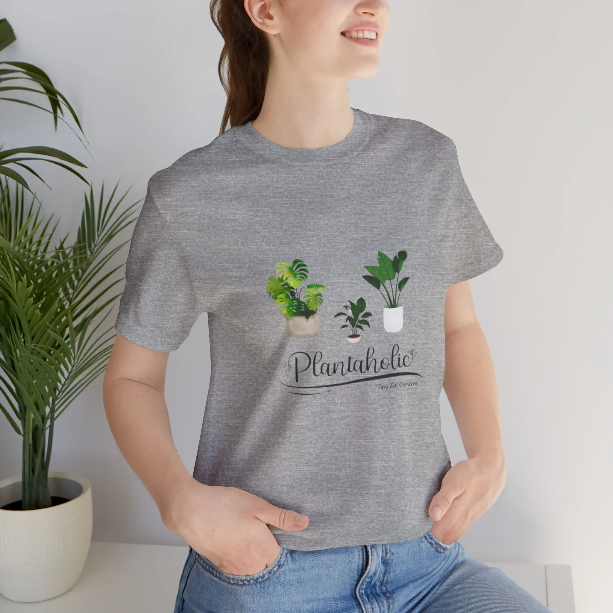 Unisex Jersey Short Sleeve Tee | Plantaholic | Tiny Zen Gardens