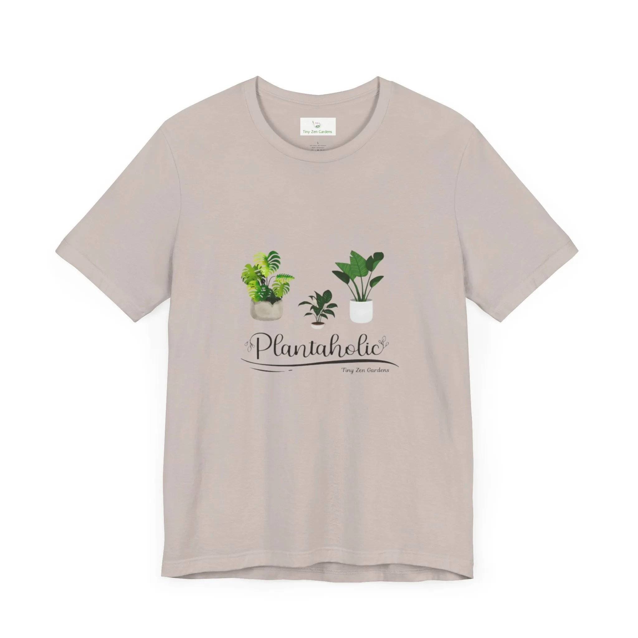 Unisex Jersey Short Sleeve Tee | Plantaholic | Tiny Zen Gardens